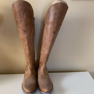 Ariat knee high cowboy boots